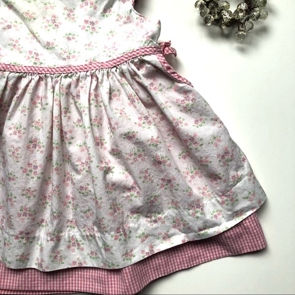 Baby Gap Sleeveless Ruffle Floral Dress - Girls 3-6M - Picture 3 of 13